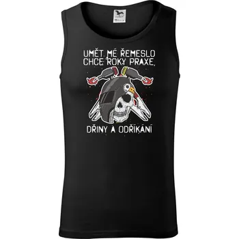 Svářeč - umět mé řemeslo - Tílko pánské Core - XL ( Černá )