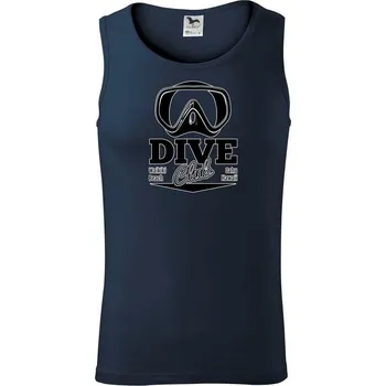 Dive club - waikiki - Tílko pánské Core - 2XL ( Námořní modrá (velmi tmavá - téměř černá) )