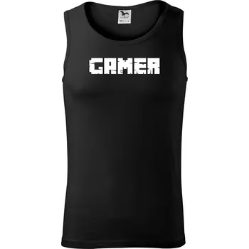 Pánské termoprádlo Gamer nápis - Tílko pánské Core - XL ( Černá )