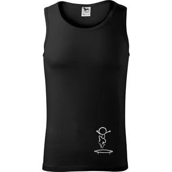 Trampolínky postavička - Tílko pánské Core - XL ( Černá )