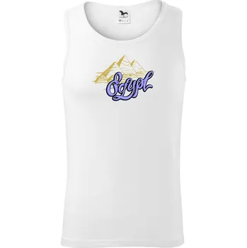 Pánské termoprádlo Egypt Lettering - Tílko pánské Core - S ( Bílá )