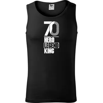 Pánské termoprádlo Hero, Legend, King x Queen 1970 - Tílko pánské Core - XL ( Černá )