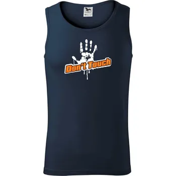 Don't touch - Tílko pánské Core - 2XL ( Námořní modrá (velmi tmavá - téměř černá) )