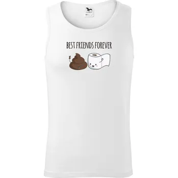 Pánská móda WC friends - Tílko pánské Core - 2XL ( Bílá )