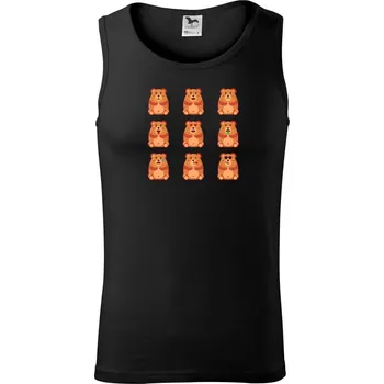 Pánské termoprádlo Nálady křečka - Tílko pánské Core - XL ( Černá )