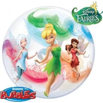 Balónek Qualatex 56 cm fóliový balónek kulatý - Disney víly