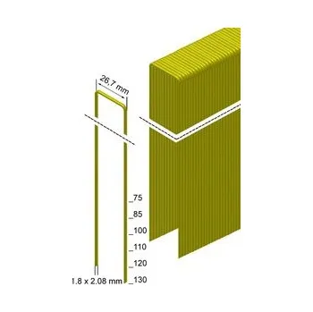 Průmyslová sponka Prebena Nerezové spony typ WP do sponkovaček Prebena, délka 110 mm