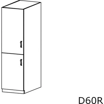 Kuchyňská skříňka MAMBA potravinová skříňka Lungo D60R, dub artisan/šedá