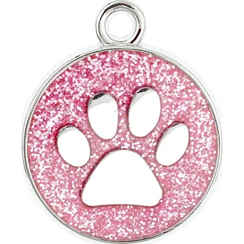 Přívěsek Přívěsek na řetízek tlapka růžová