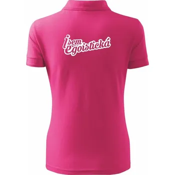 Jsem egoistická - Polokošile dámská Pique Polo - XS ( Purpurová )