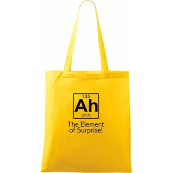 Ah element of surprise - Taška bavlněná - 42 x 38 cm ( Žlutá )