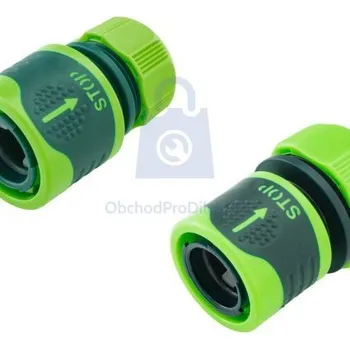 Zahradní hadice STOPspojka hadicová, pogumovaná, VERTO 3/4 bimaterial, STOP, balení 1 ks