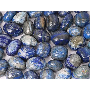 Drahý kámen Magieprirody.cz Tromlovaný kámen Lapis Lazuli L valouny 25 - 30 mm - Brazílie #152 Množství: 1ks