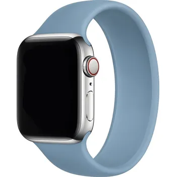 Příslušenství k chytrým hodinkám Navlékací silikonový řemínek pro Apple Watch velikost M Barva: Blankytně modrá, Velikost: 38/40/41/42mm
