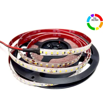 LED páska Ledshopik LED pásek PROFI 2835 | 120LED | 14,4W | 24V | IP20 | 10MM | PLNOSPEKTRÁLNÍ | - STUDENÁ BÍLÁ - 6500K