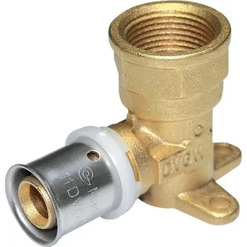 Vodovodní potrubí TOPtherm PEXAL Nástěnka s vnitřním závitem 20 mm x 1/2" - Lisovací tvarovka (TH) 100°C 7472G2012