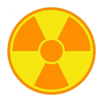 samolepka Radioactive barevný (06 - oranžová) SAMOLEPKA NA AUTO, NÁLEPKA, FÓLIE, POLEP, TUNING, VLASTNÍ TEXT, TISK, AUTOSAMOLEPKY.cz, POLEPY, OBRÁZEK, LOGO, 3D STICKERS