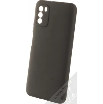 Pouzdro na mobilní telefon 1Mcz Matt Skinny TPU ochranný silikonový kryt pro Xiaomi Poco M3 černá (black)