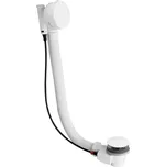 Polysan Vanová souprava s bovdenem, délka 775mm, zátka 72mm, bílá (71681W)