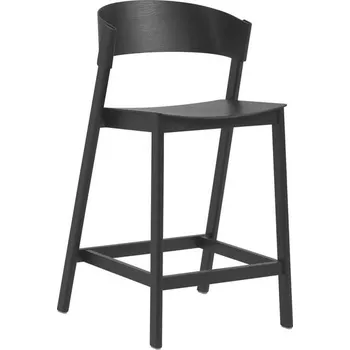 Barová židle Muuto Barová židle Cover 65 cm, black