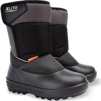 Chlapecká obuv Dětské zimní sněhule DEMAR LARK 1207 B černé Velikost 35