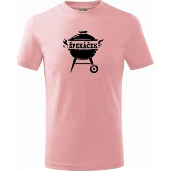 Špekáček - Tričko dětské bavlněné - 158 cm/12 let ( Růžová )