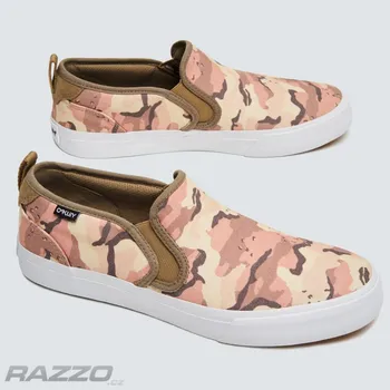 Pánská běžecká obuv Pánské boty Oakley B1B Classic Slip On Camo Desert US 9