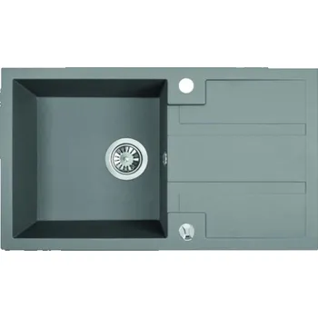 Granitový dřez Laveo Barbados SBB_511T šedý