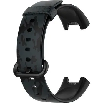 Příslušenství k chytrým hodinkám eses Silikonový řemínek pro Xiaomi Redmi Watch 2 Lite - Vzorovaný, černo šedý