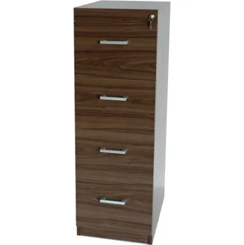 Kartotéka Kartotéka na závěsné složky 4.zásuvky Ořech