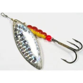 Umělá nástraha Rotační třpytka MEPPS Aglia Long Rainbo zlatá 4