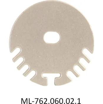 Průmyslové svítidlo MCLED Koncovka pro ZP s otvorem stříbrná ML-762.060.02.1