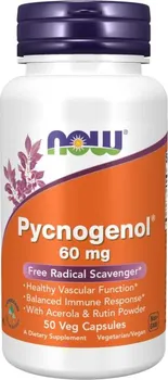 Now Foods Pycnogenol 60 mg 50 cps.