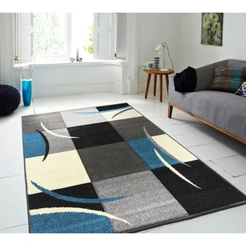 Koberec ORIENTAL WEAVERS Kusový koberec PORTLAND 3064/AL1Z BARVA: Šedá, ROZMĚR: 67x120 cm