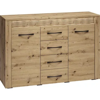 Obývací stěna Komoda 2D4S PATENS dub artisan