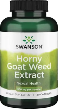 Swanson Horny Goat Weed Extract 500 mg 120 cps.