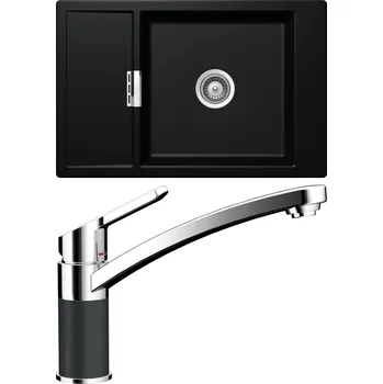 Granitový dřez Set Schock S5-3 (dřez Mono D-100XS Magma + baterie SC-90 Magma)