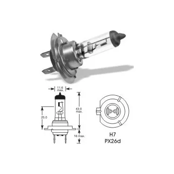 Autožárovka 24V/H7 70W PX26d, QLUX