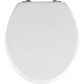 WC sedátko Bílé WC prkénko Allstar Corse, z lisovaného dřeva