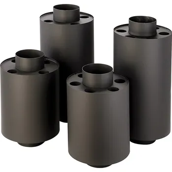 Kouřovod KOVO KRAUS Teplovzdušný výměník - velký, 4 otvory, průměr 175 mm