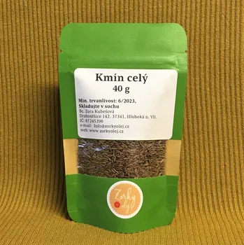 Koření Kmín celý z jihočeské vesničky, 40 g