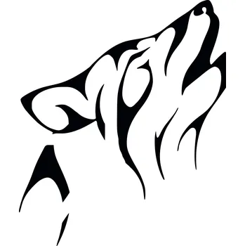 ARTEMISS Vlk - plastová šablona 317 Rozměr: B 14,5x14,5cm