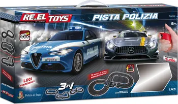 Set autodráh RE.EL Toys Policie 3 m