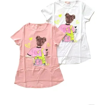 Dívčí tričko GRACE DÍVČÍ TRIČKO "PACK" Barva: bílá, Velikost: 146/152