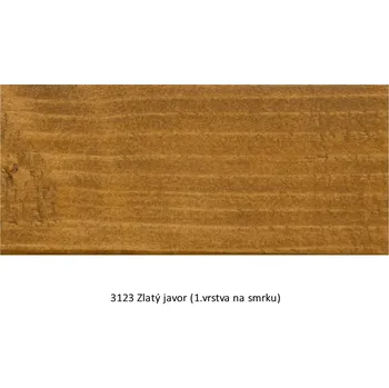 barva na zeď Osmo 3123 dekorační vosk transparentní Zlatý javor 0,125 L