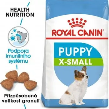 Krmivo pro psa Royal Canin X-Small Puppy granule pro trpasličí štěňata 1,5kg