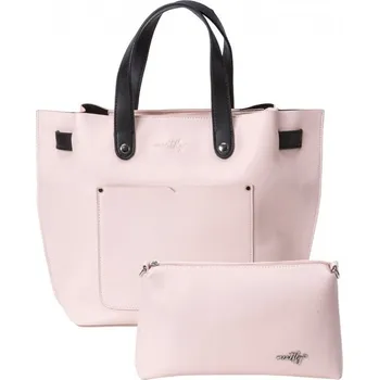 Kabelka Meatfly Alma 4 C Powder Pink/Black