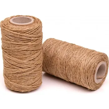 Galanterka 190052 stáčený lněný provázek 150 x 5