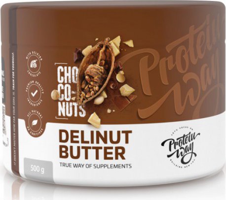 Protein Way Delinut Butter 500 g Choco Nuts - Zbozi.cz