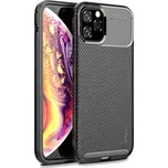 Kryt iPhone 11Pro Armored Shockproof Carbon Fiber black